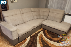 ODŚWIEŻENIE KANAPY ROGOWEJ TYPU PLUSZ