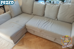 Pranie tapicerki narożnika